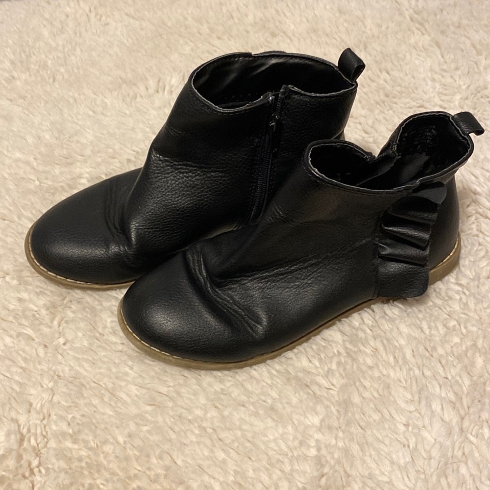 GAP Girls Boots Shoes Black Size 4